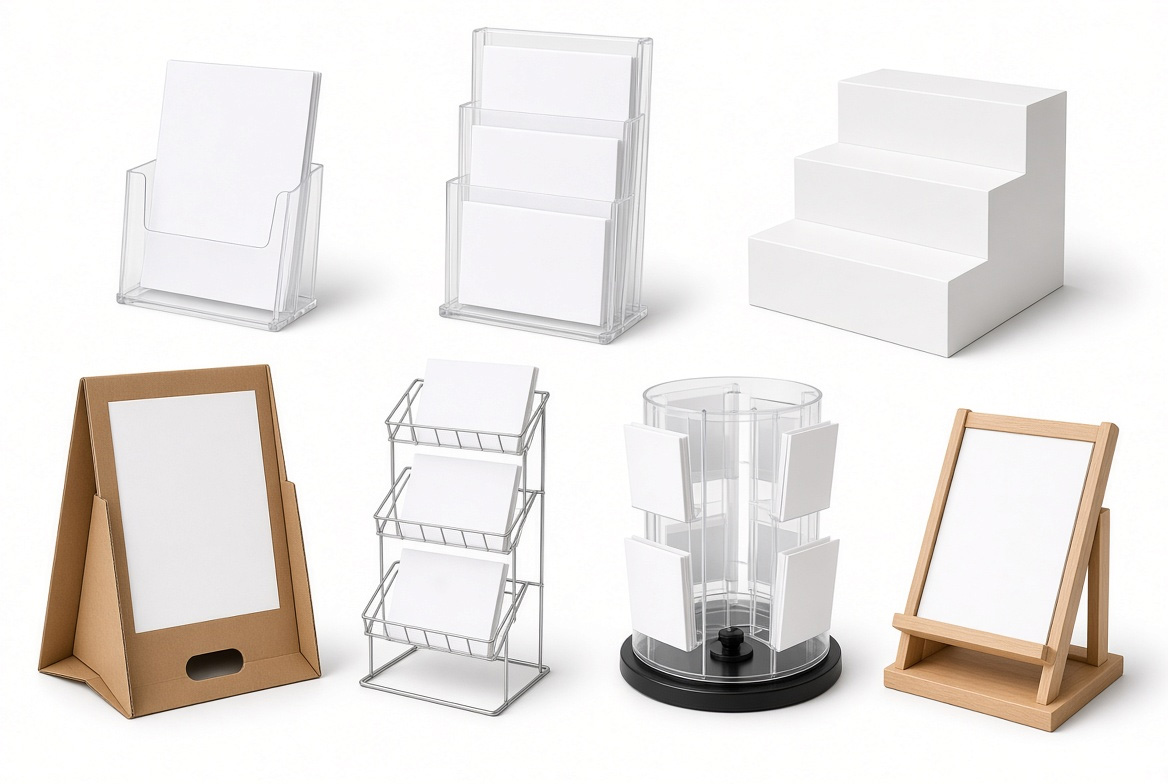 Displays & Stands – branded promotional merchandise UK
