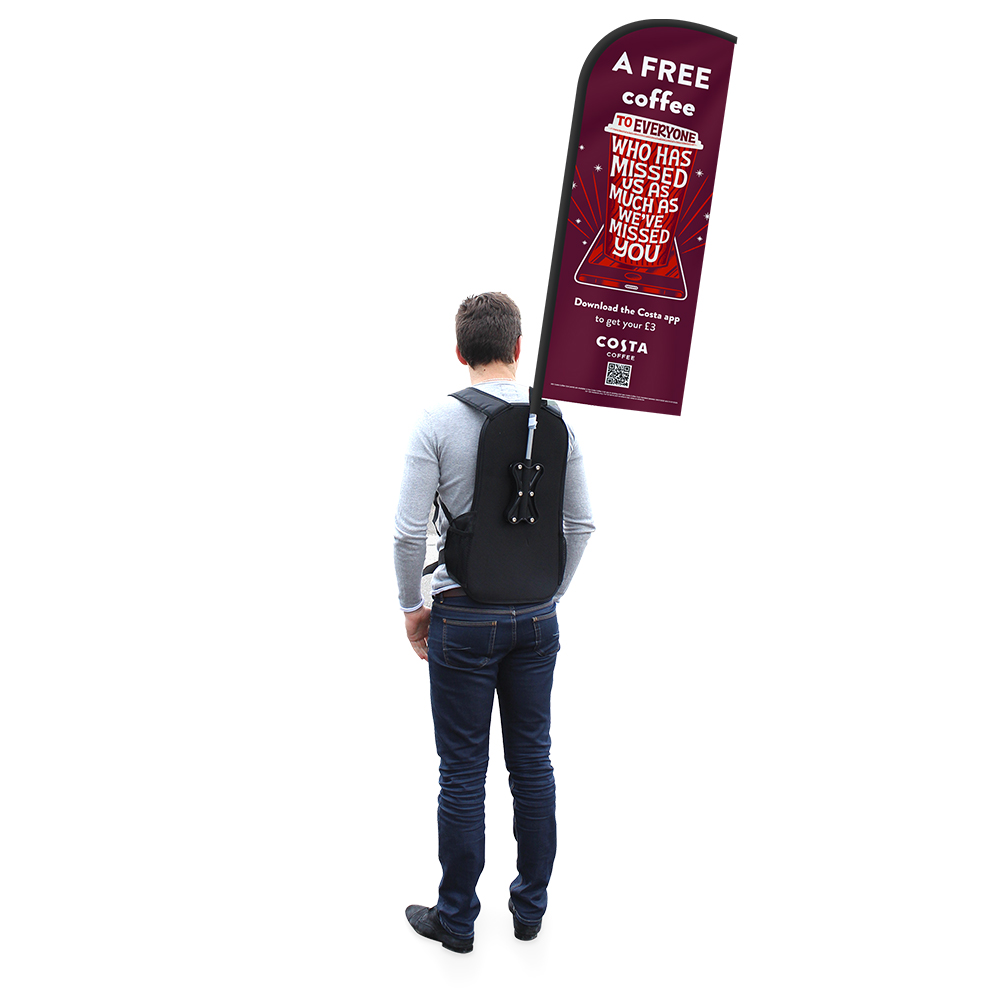 Fibreglass Flags - branded promotional product