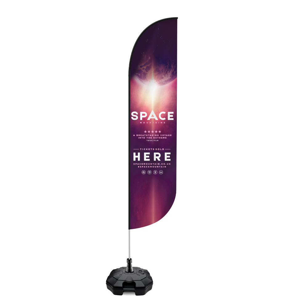 Fibreglass Flags, a branded flags & banners printed with your logo (view 3)