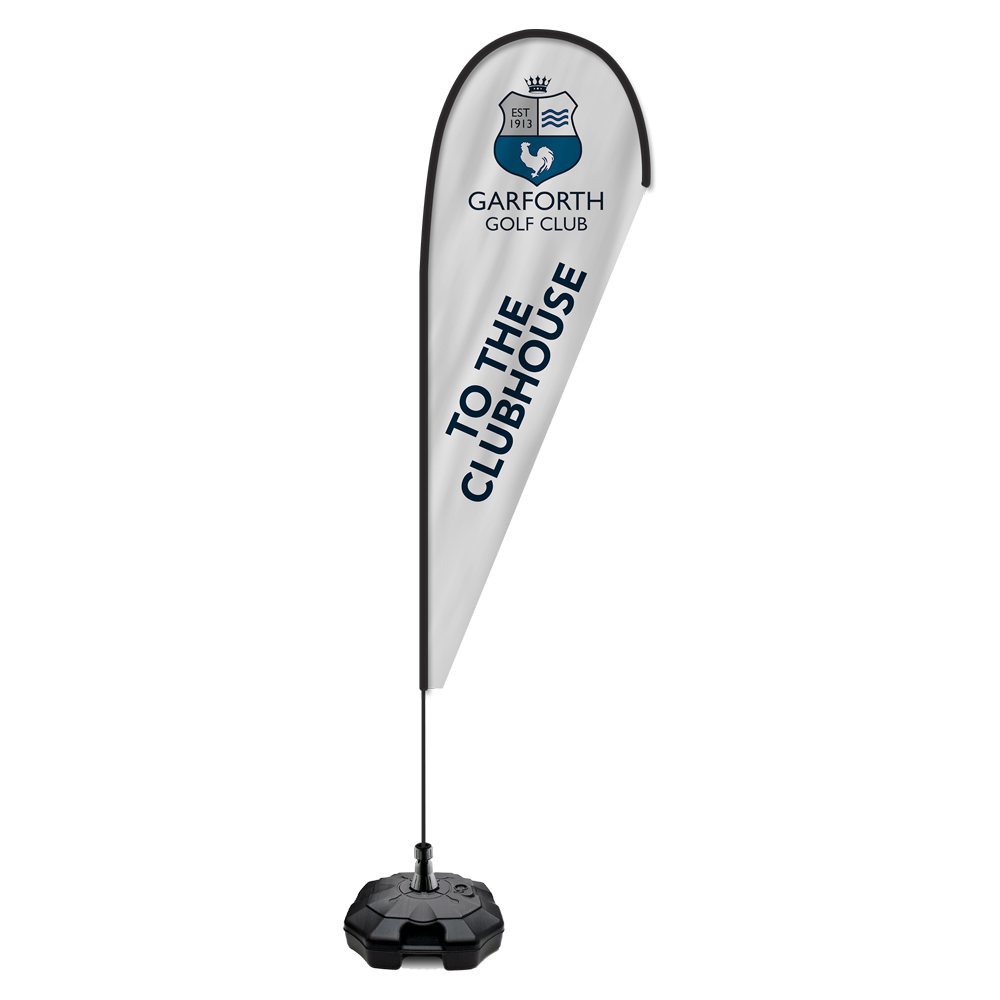 Fibreglass Flags - branded promotional product