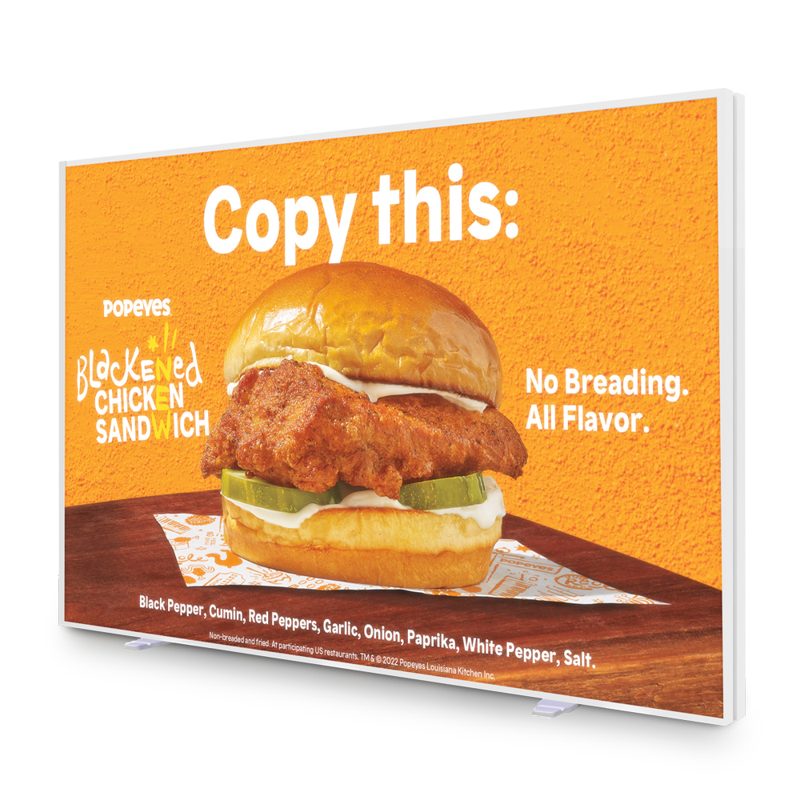 Glopix LED Lightboxes, a branded backlit & signage displays printed with your logo (view 2)