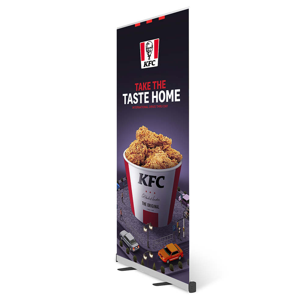 Roller Banners, a branded pop-up displays printed with your logo (view 2)