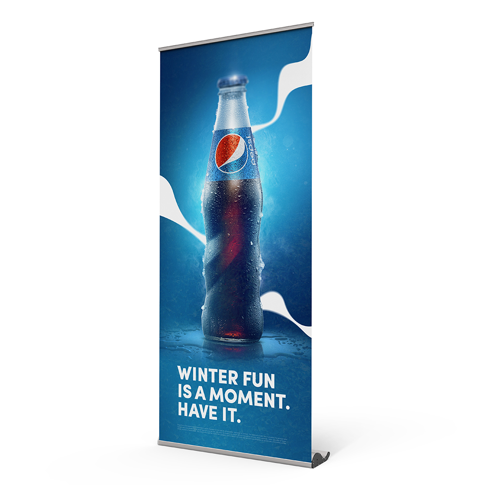 Roller Banners, a branded pop-up displays printed with your logo (view 2)