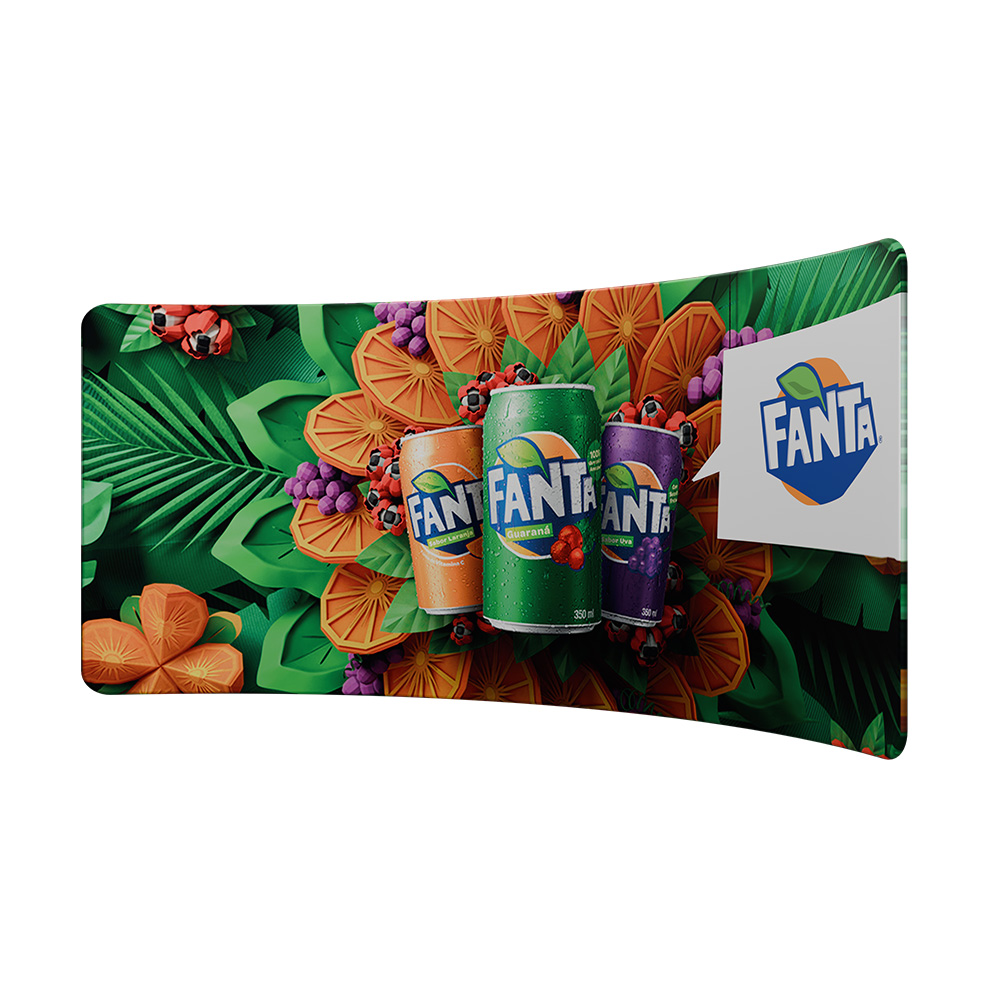 Soft Touch Fabric Displays, a branded display walls printed with your logo (view 4)